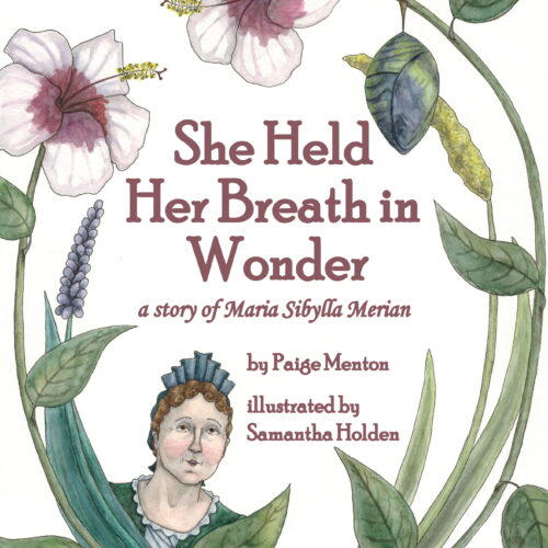 She Held Her Breath in Wonder: a story of Maria Sibylla Merian by Paige Menton